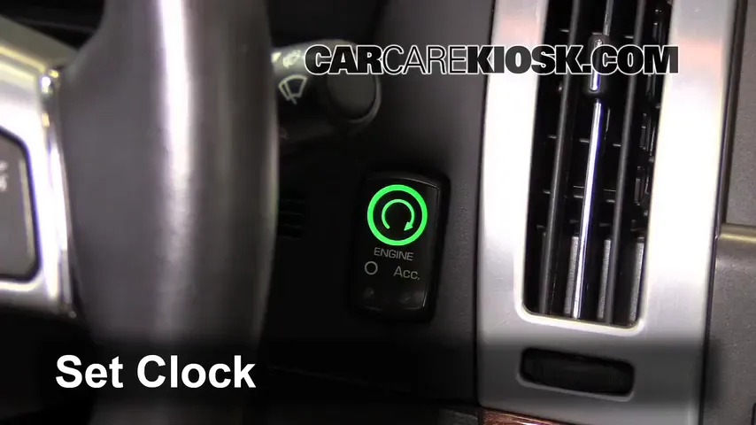 2011 Cadillac STS 3.6L V6 Clock Set Clock